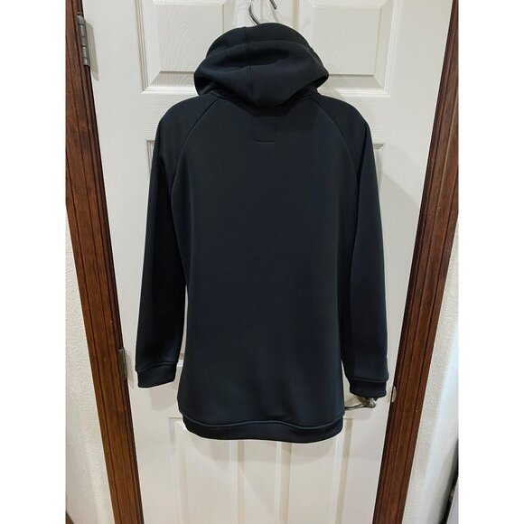 Neff Womens Daily Shredder Hoodie Black W/ Pink & Teal Zipper & Pockets L Polyes - Picture 8 of 9